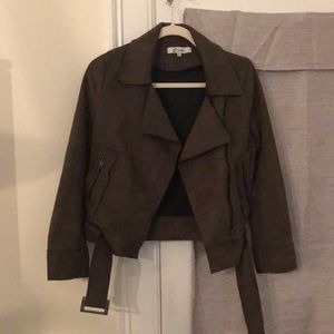 LF suede Moto jacket